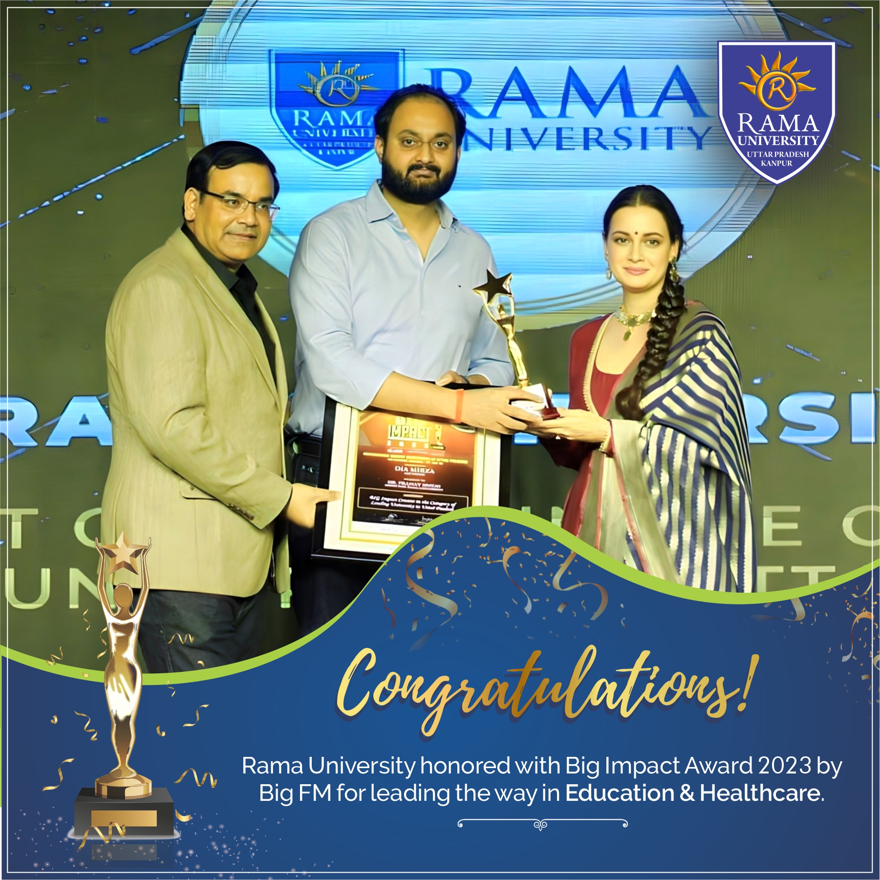 Rama University Honored with Big Impact Award 2023 for Leading